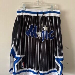 Just Don Orlando Magic Blue and White Shorts